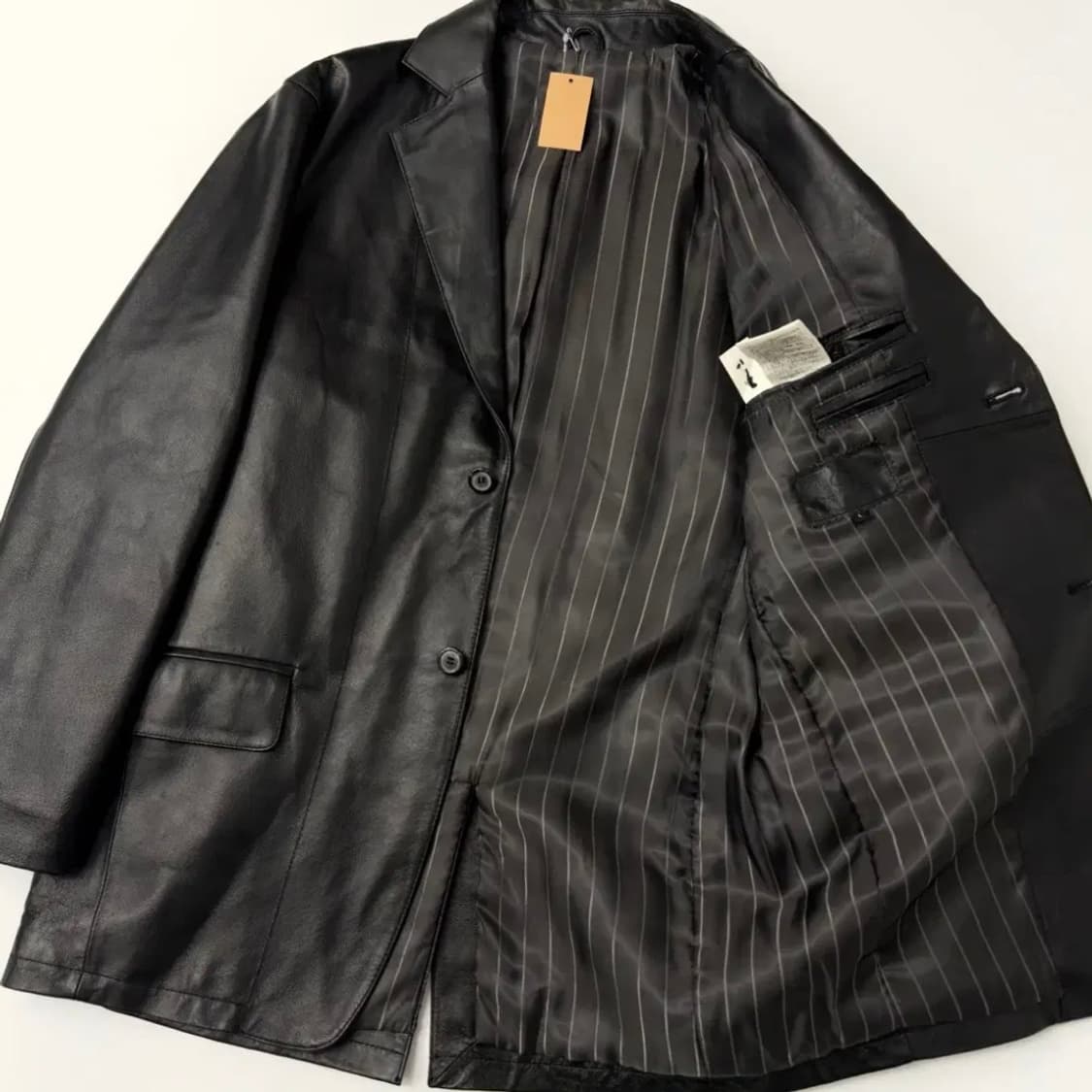 피그스킨 레더 블레이저 L 상품이미지3