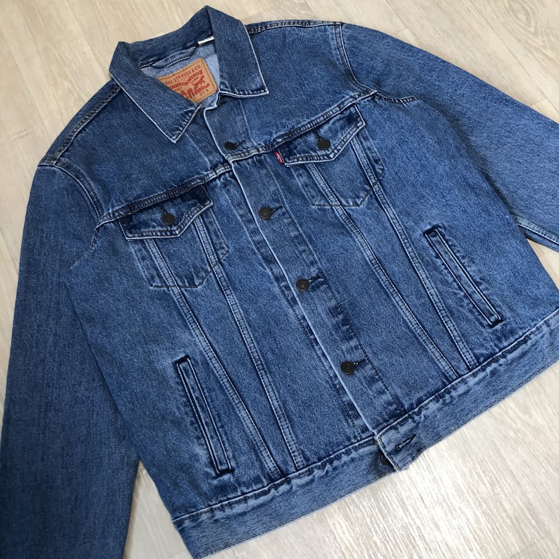 (L) 리바이스 Levi's 72334 연청 데님 자켓 상품이미지2
