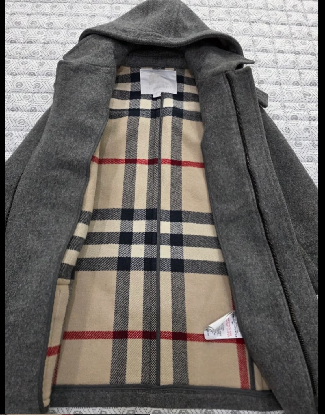정품 버버리 키즈 더플 코트 4~6세 120 사이즈 상품이미지2
