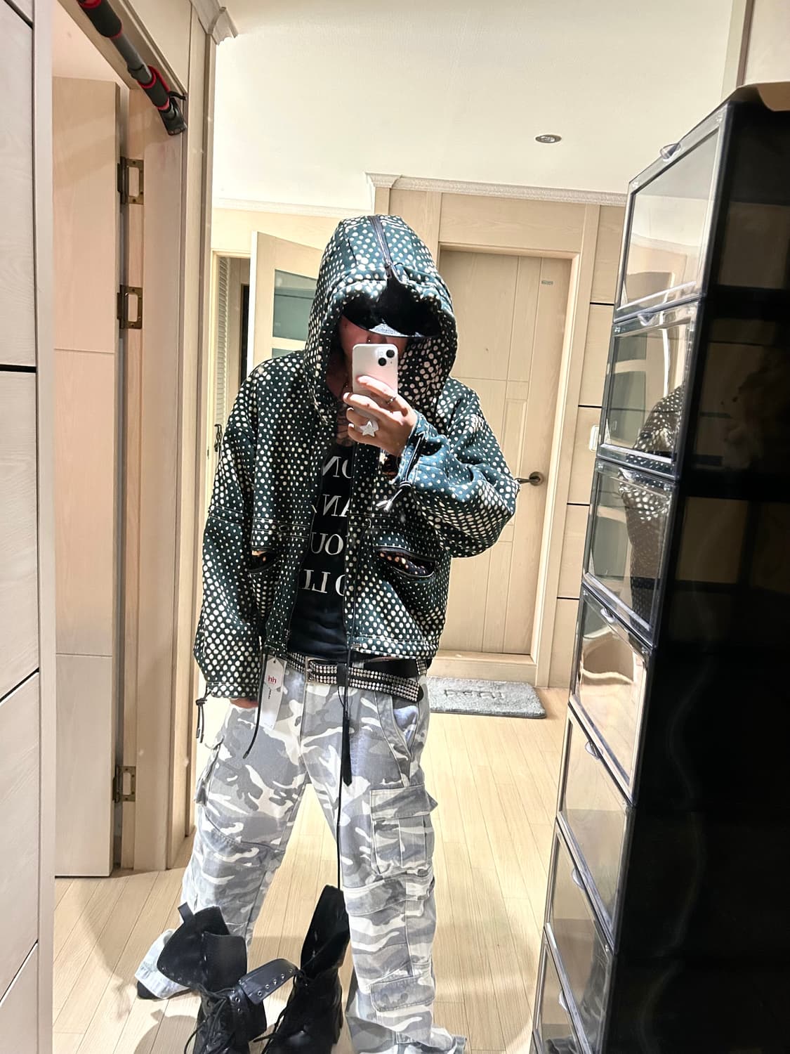 Degremont Bleached Multi Hoodie Jacket 상품이미지7