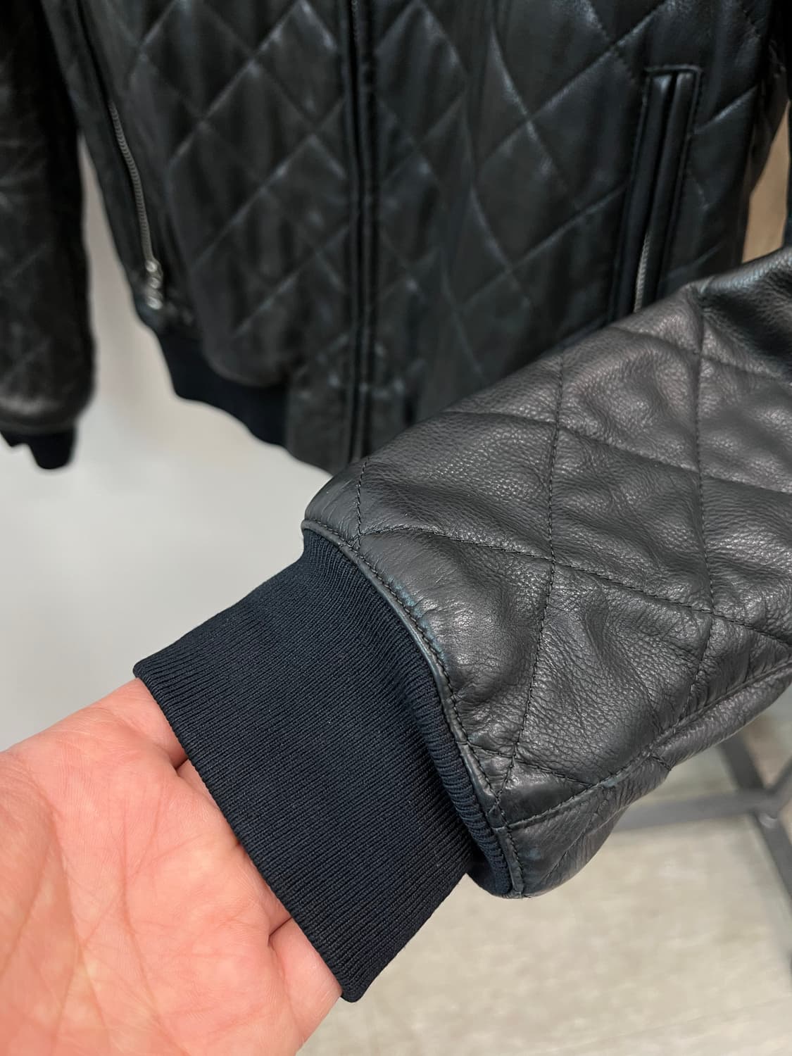 95) 구찌 컬렉션 레더 봄버자켓  상품이미지6