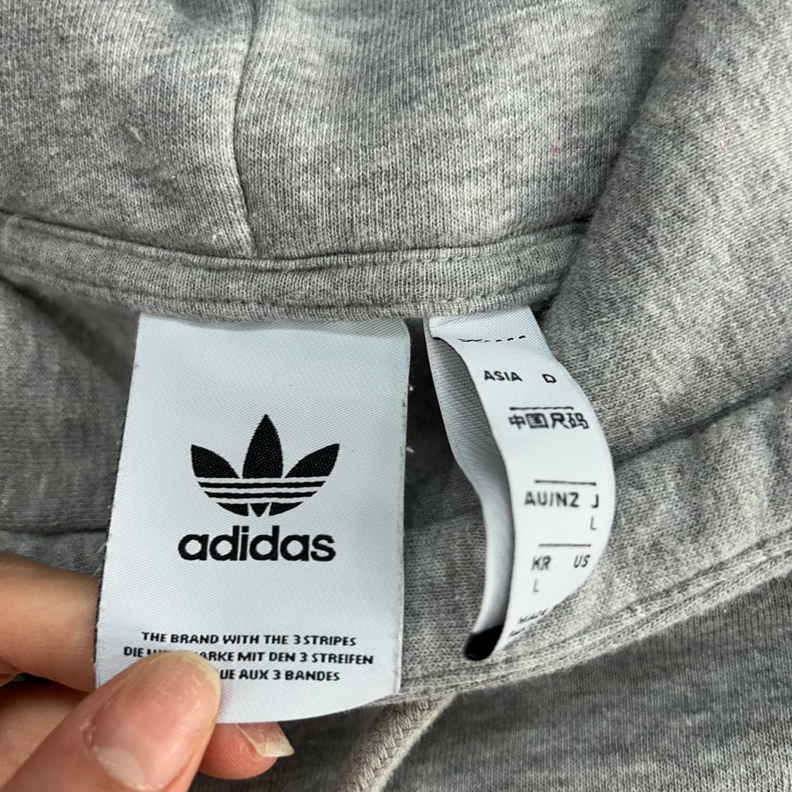 Adidas 아디다스 파이어버드 트랙탑 그레이 후드티 상품이미지5