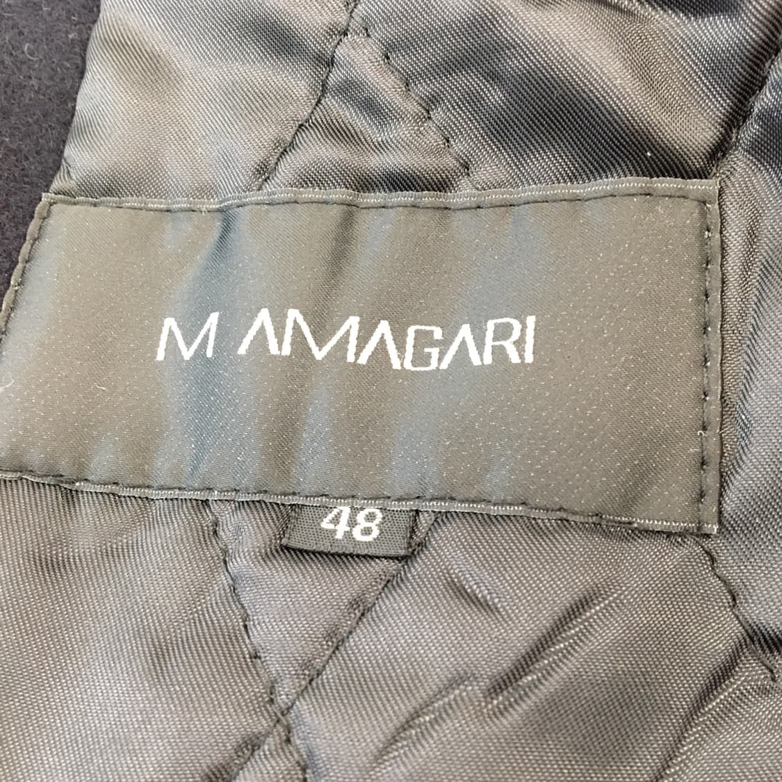 마마가리 금장 더블 브레스티드 누빔코트 95  상품이미지6