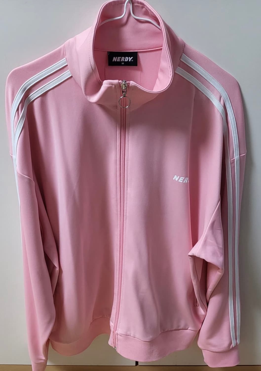 널디 트랙탑 져지 핑크  상품이미지1