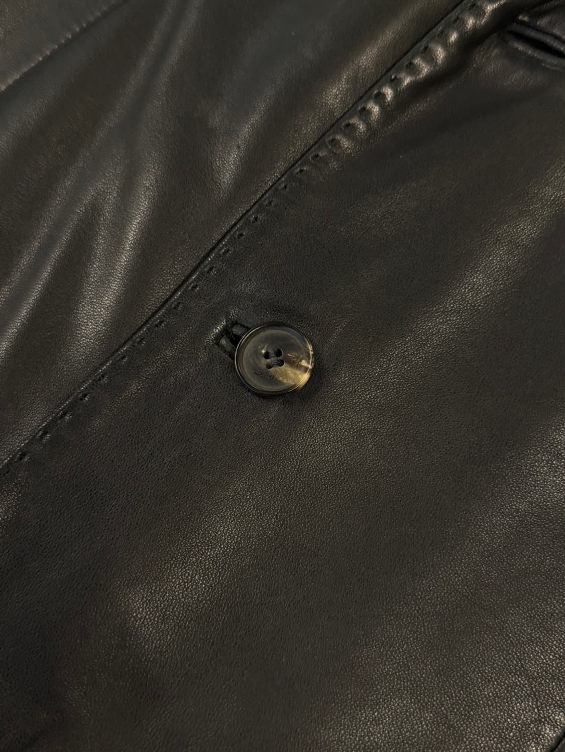 살바토레 페라가모 키드램스킨 레더 자켓 100 상품이미지10