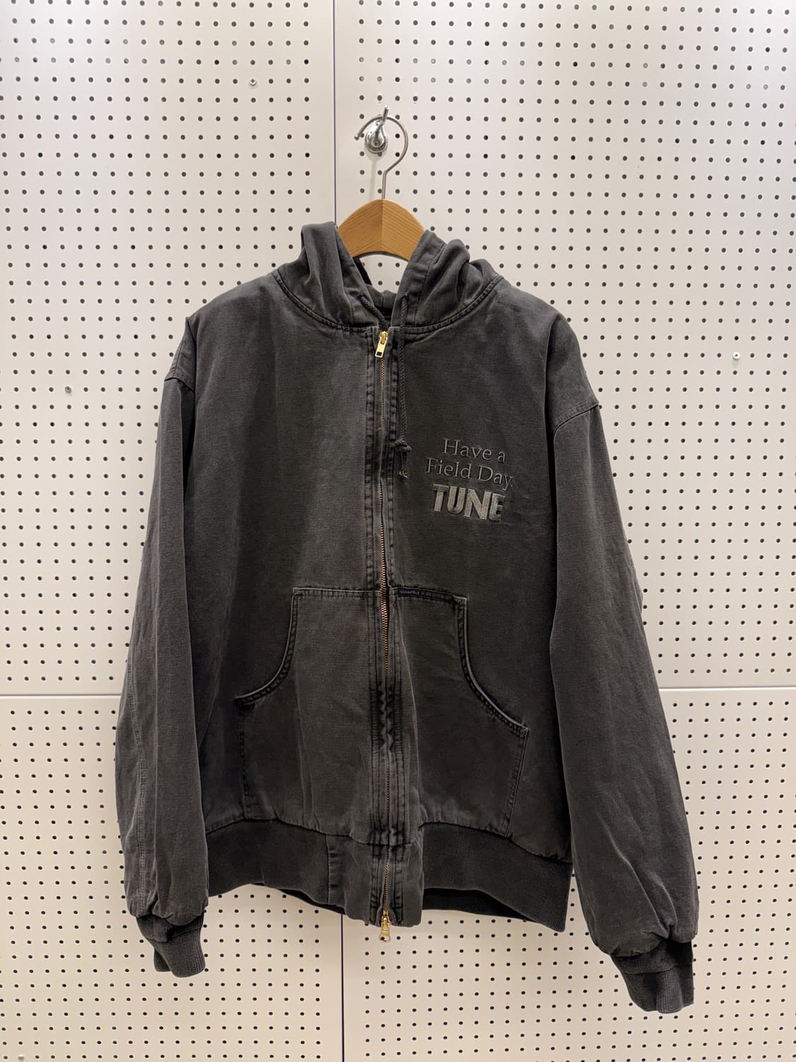 디스이즈네버댓 차콜 데님 후드자켓 U1194 상품이미지2