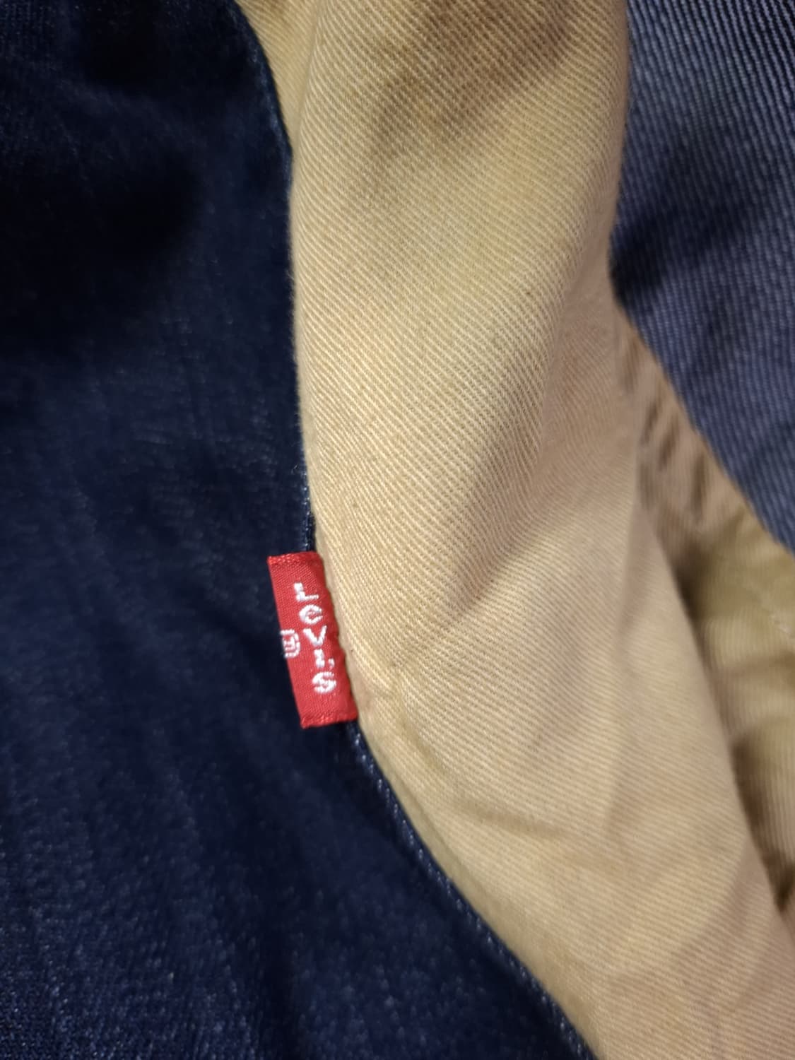 오리지날 일본판 리바이스 레드탭 프리미엄 데님 블레이저 상품이미지9