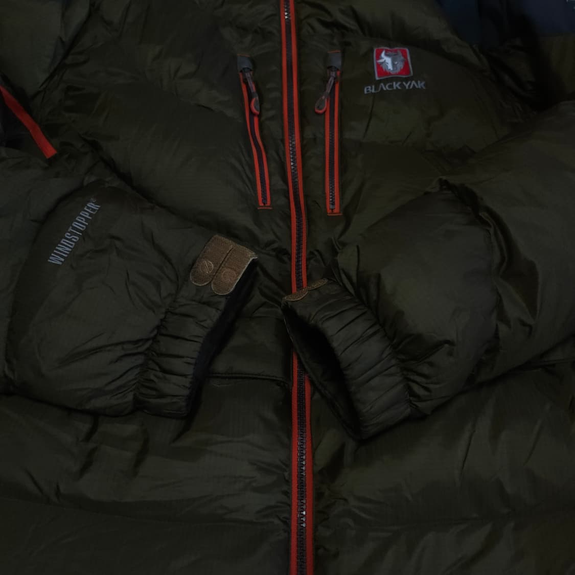 블랙야크 구스다운패딩잠바 100-105 거위턱점퍼 파카 상품이미지8