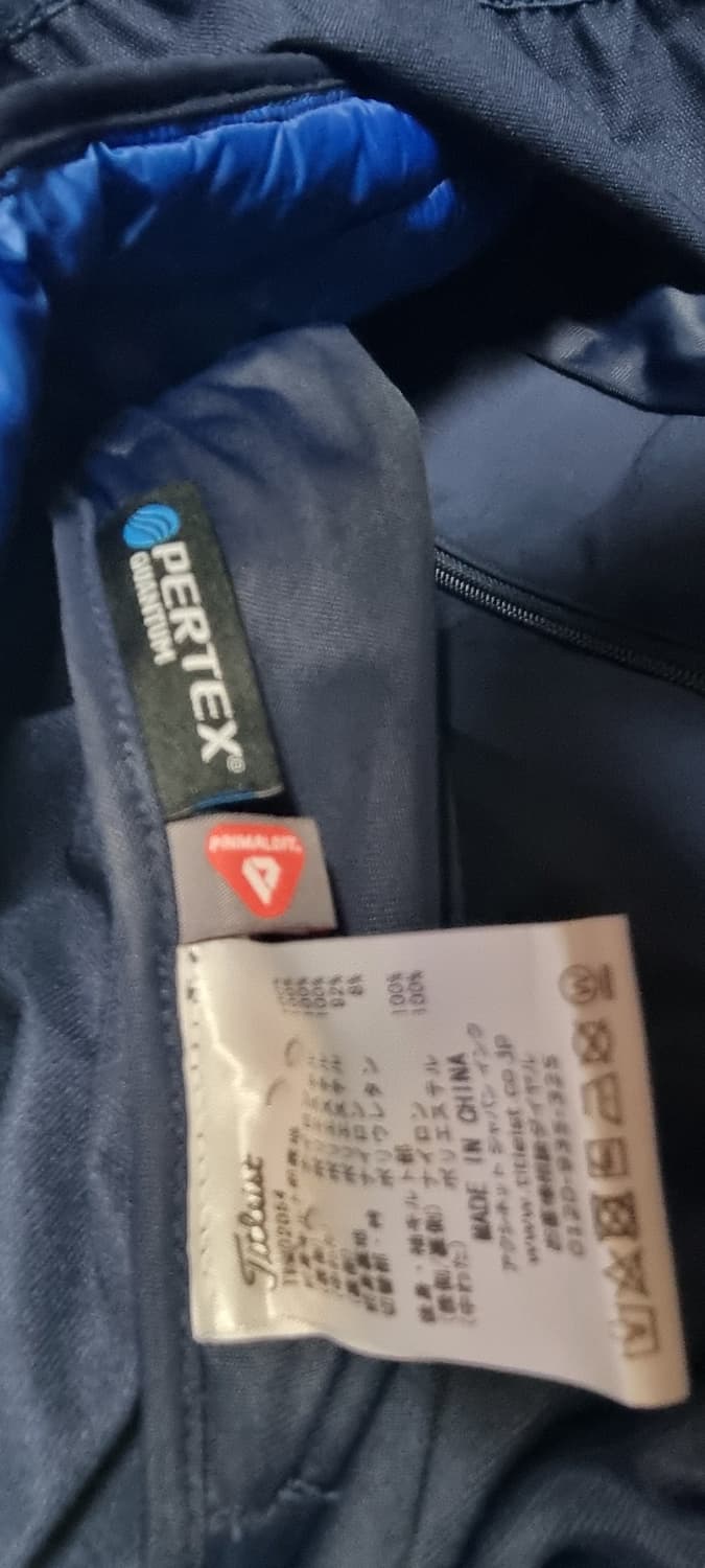 일본판 정품 타이틀리스트 패딩점퍼 XL 상품이미지5