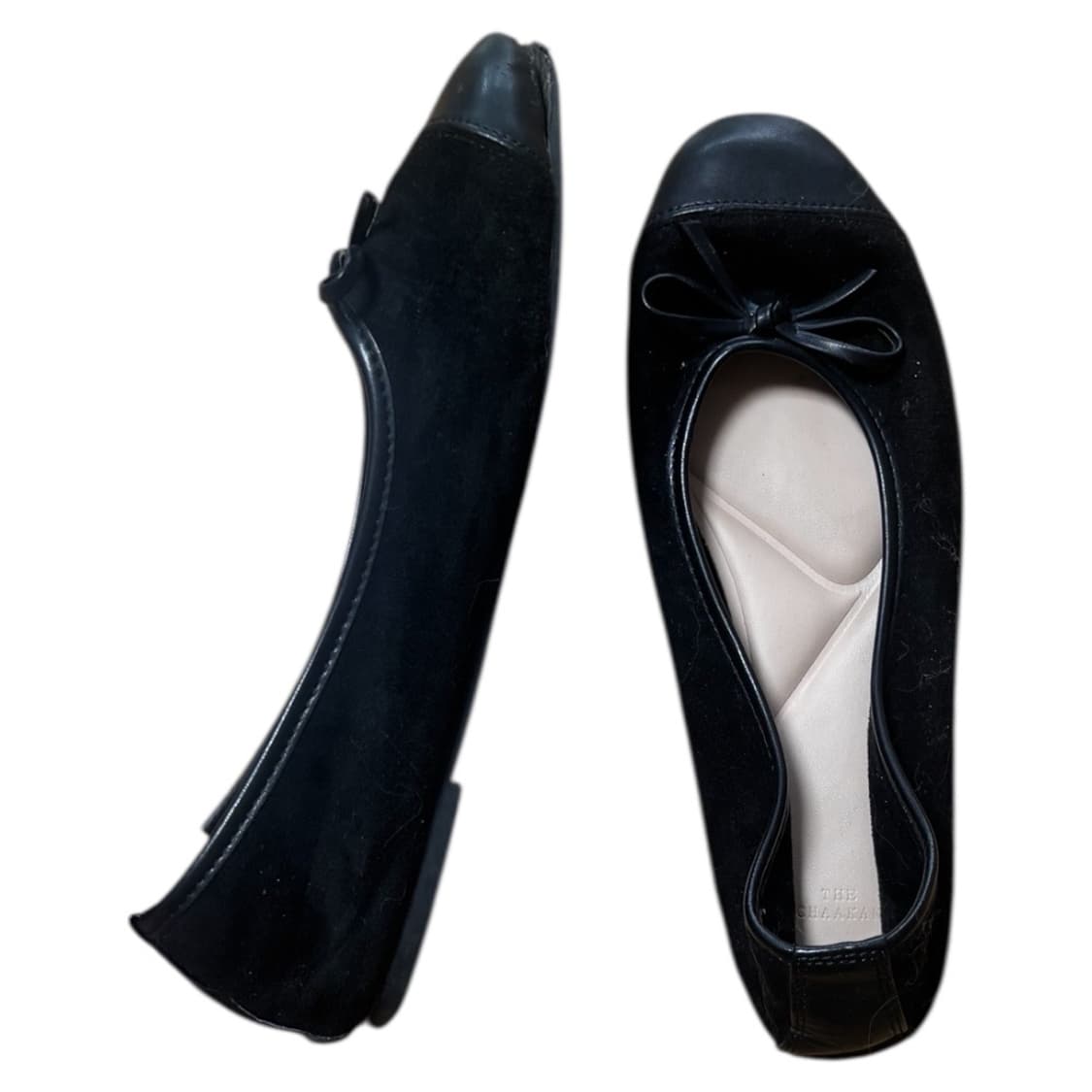 [무료배송] 착한구두 블랙 리본 플랫슈즈 발레화 구두 상품이미지3