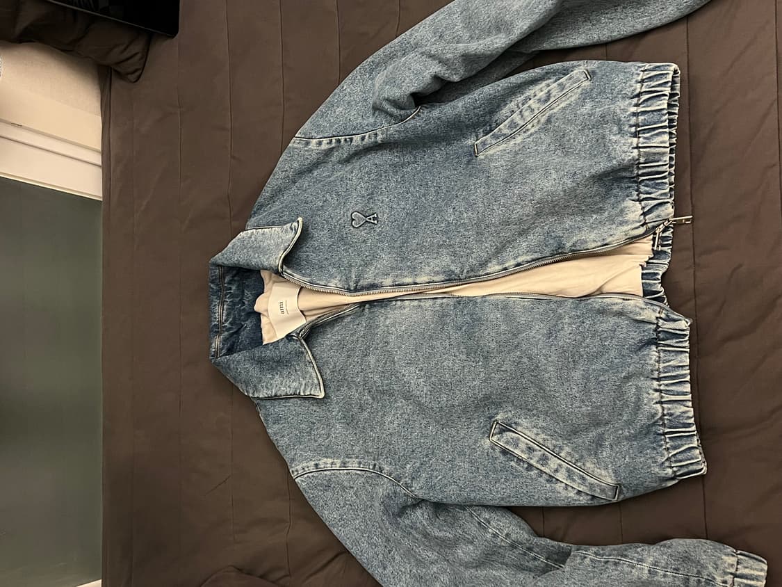 아미 데님 봄버 자켓 L 상품이미지2