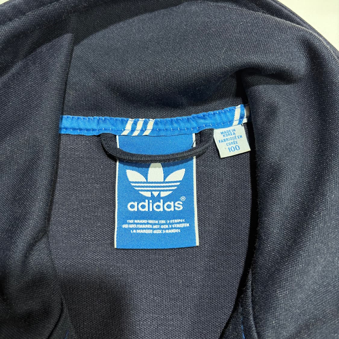 아디다스 오리지널 파이어버드 네이비 트랙 집업 자켓 상품이미지6