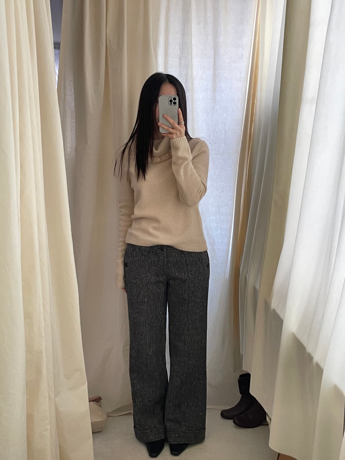 vintage rabbit fur angora knit 상품이미지8