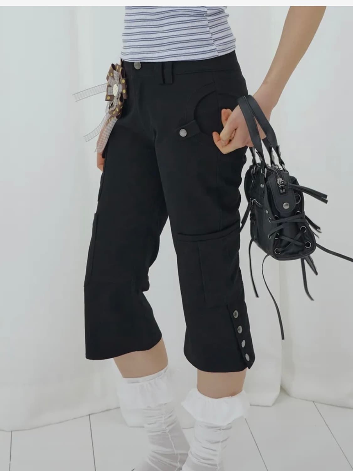 팬시클럽 카프리 카고 팬츠 상품이미지1