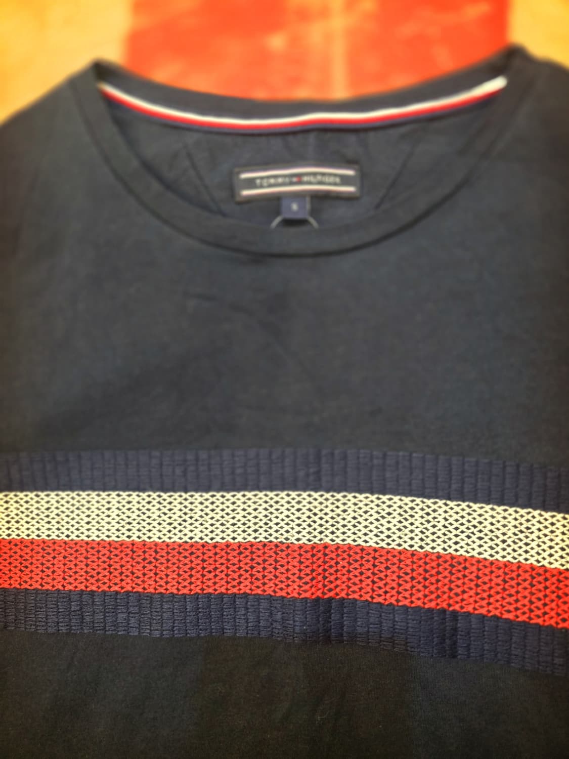  타미힐피거(Tommy Hilfiger)플래그 스트라이 반팔 티셔츠 상품이미지4