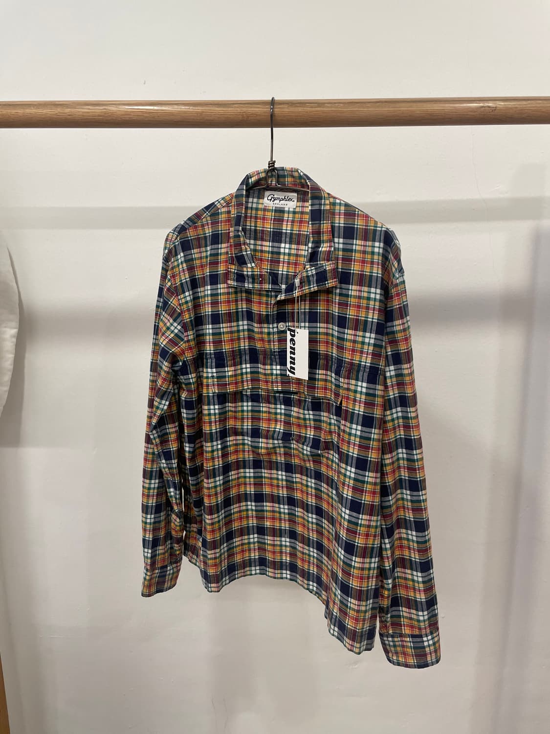 gymphlex madras pullover shirt 상품이미지1