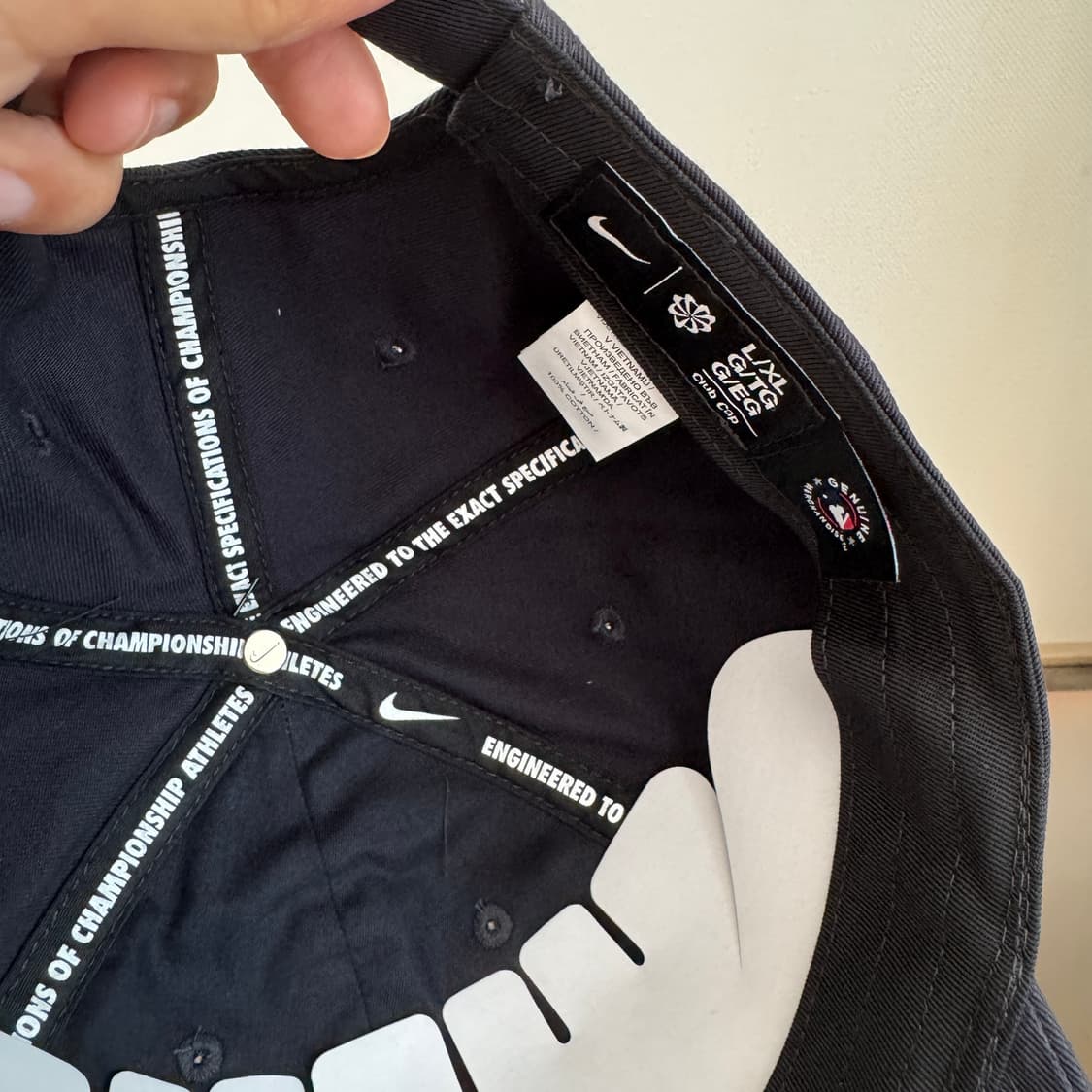 NIKE X MLB NEW YORK YANKEES LOGO CAP 상품이미지3