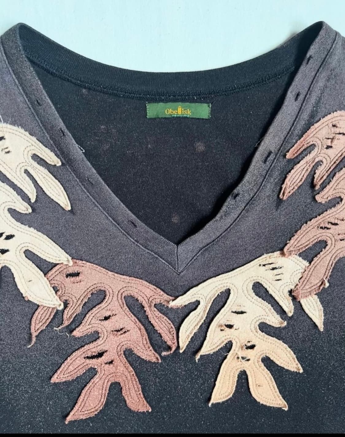 Obelisk Damaged Patch tee 상품이미지3