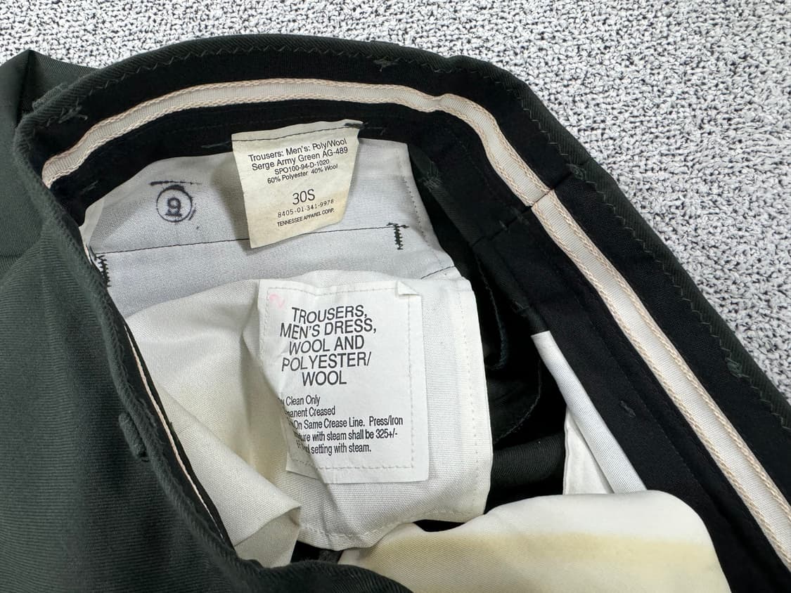 [데드스탁] 트라우저 USA 90s 오피스치노 상품이미지5