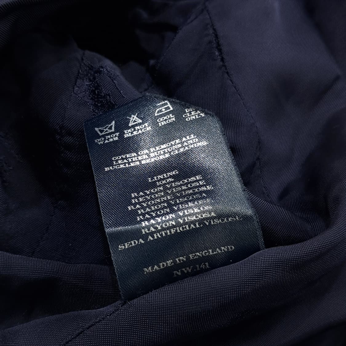 CN798 M 버버리 런던 울 캐시미어 체크 코트 상품이미지6