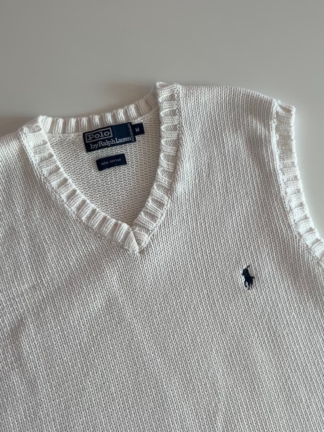 폴로 랄프로렌 니트 조끼 M 상품이미지3