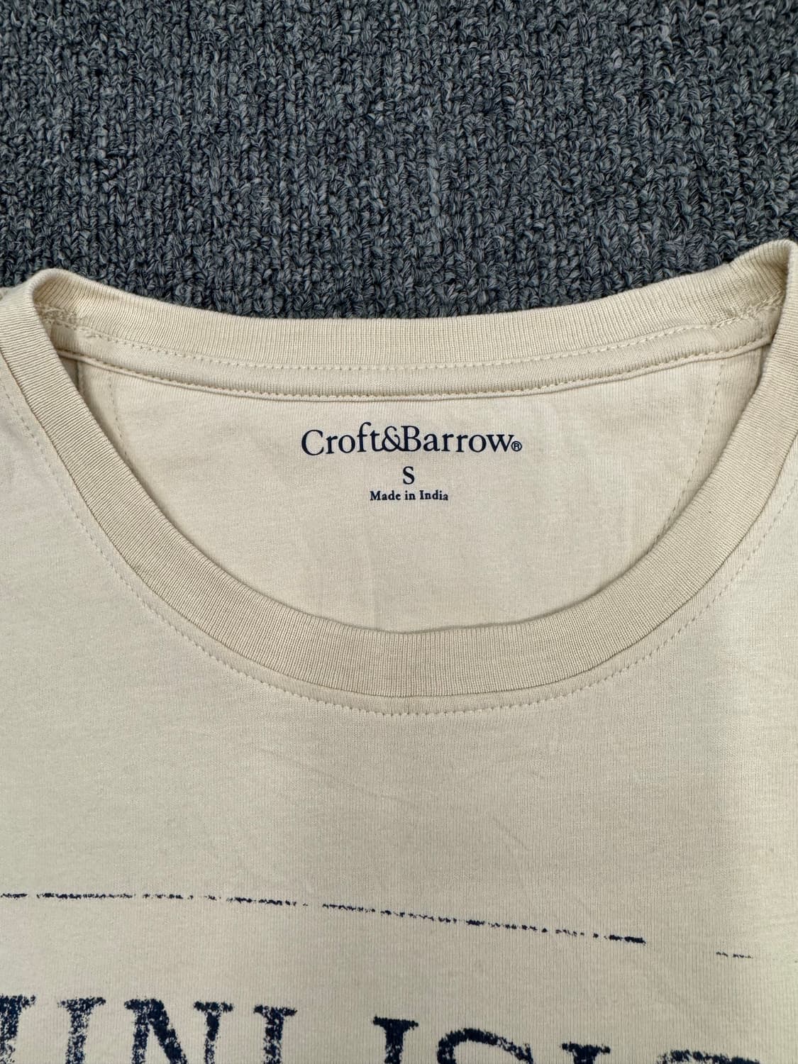 S)Croft&Barrow 빈티지 프린팅 반팔 상품이미지3