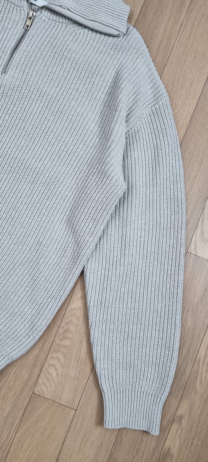 키뮤어 코튼 워셔블 반집업 니트 M _ 남성 상품이미지4