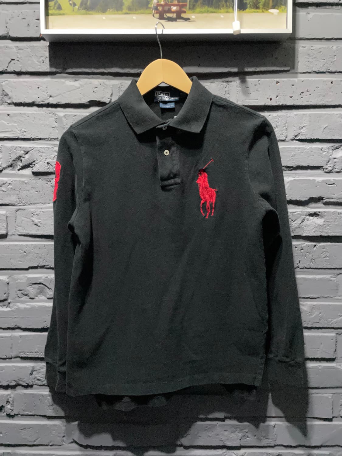 폴로 랄프로렌 빅로고 pk 롱슬리브 상품이미지6