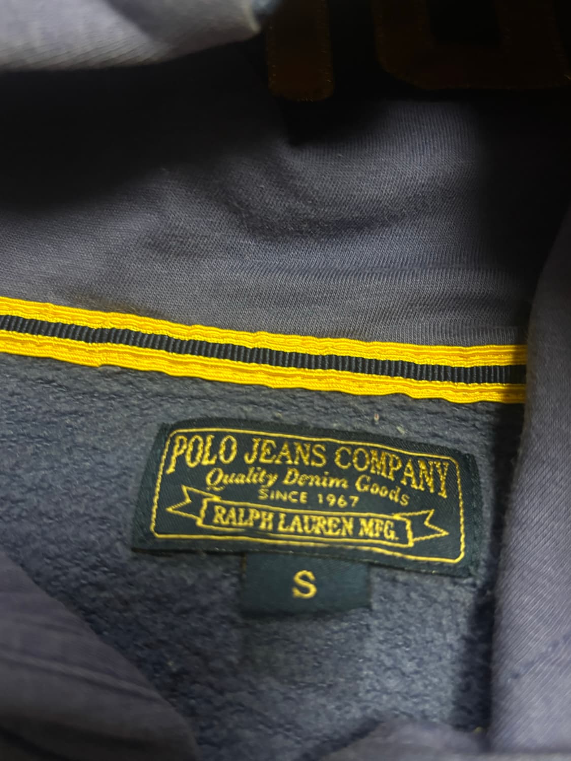 폴로 랄프로렌 폴 로 진스 빅로고 후드 집업 상품이미지9