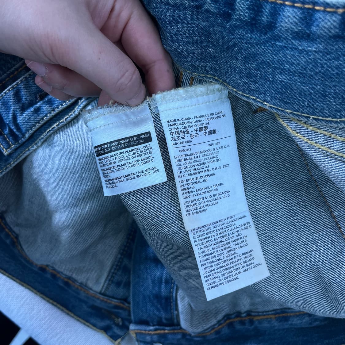 100 리바이스 데님 트러커 자켓 상품이미지7