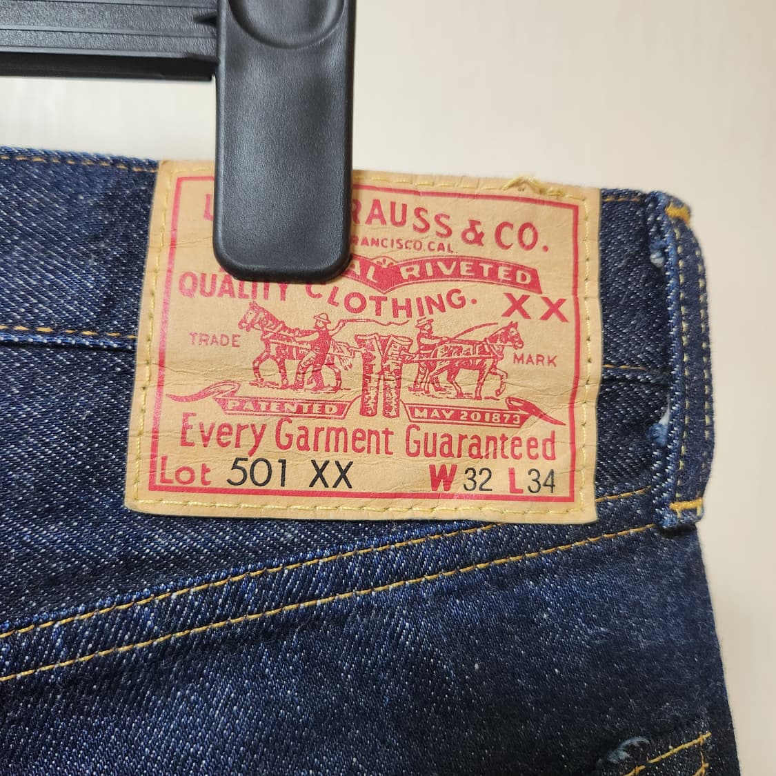 리바이스 LVC 55501 W32 L34 made in japan 상품이미지6