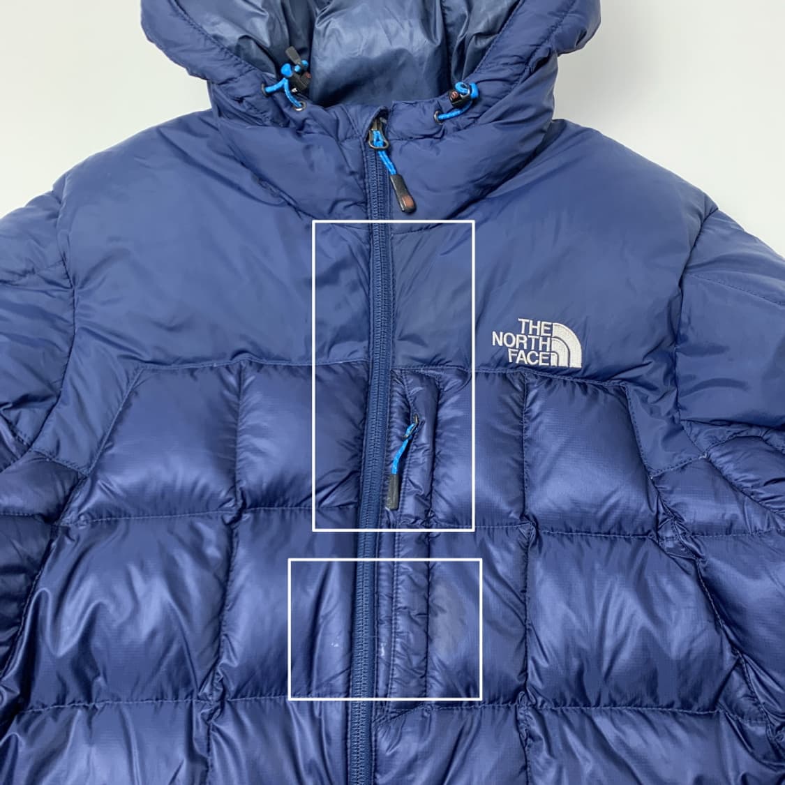 [S/정품] 노스페이스 써밋 800 블루 패딩 상품이미지4