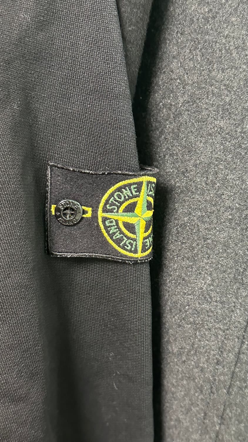 빈티지 스톤아일랜드 블랙 후드 집업 약 100 L 상품이미지2