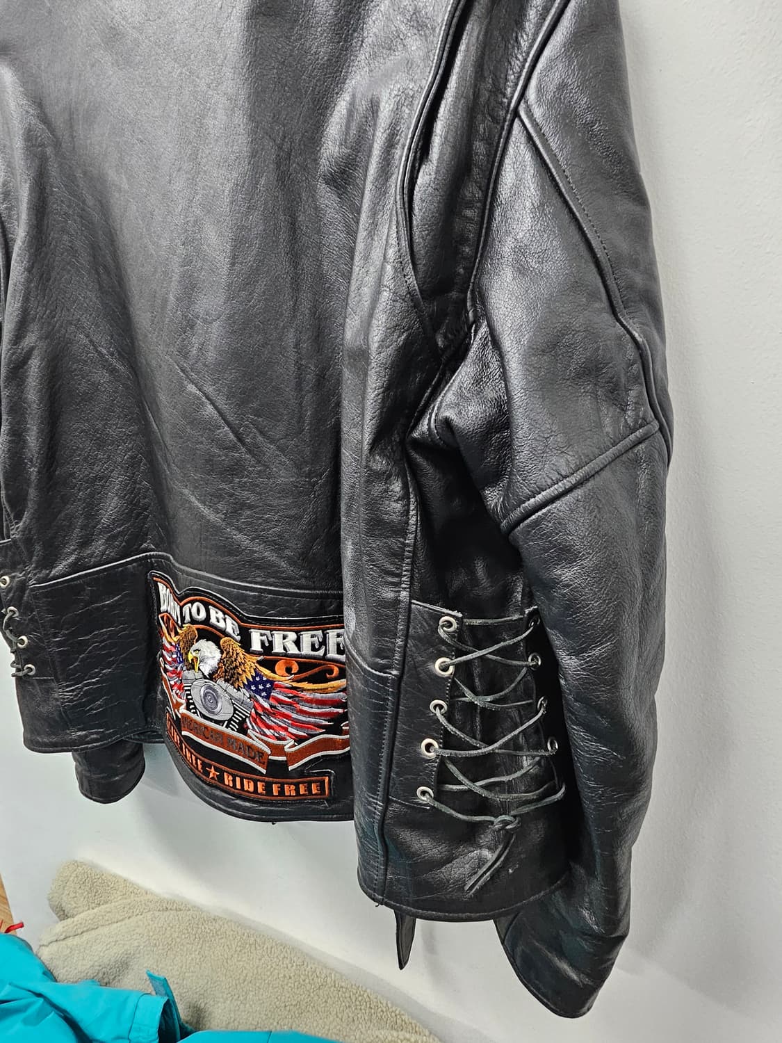 USA 빈티지 소가죽 라이더 자켓 상품이미지4