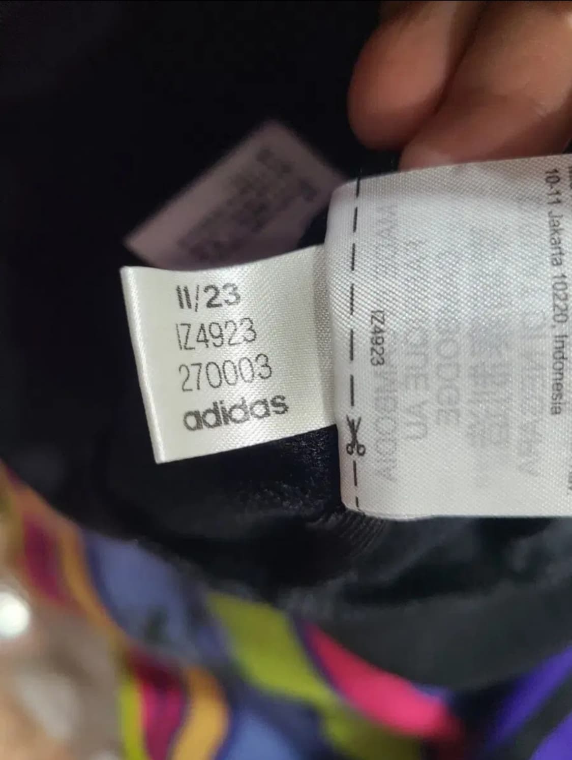 아디다스 베켄바우어 트랙탑 블랙 에너지 잉크 상품이미지5