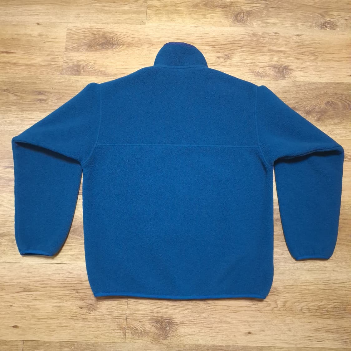 90s 미제 빈티지파타고니아 신칠라 스냅티 청록 블루 M 상품이미지3