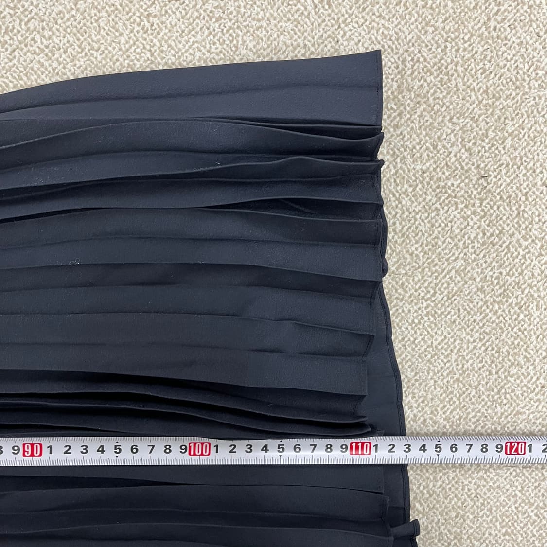 90 빈폴 여성 모 니트 플리츠 원피스 0122M1 상품이미지5