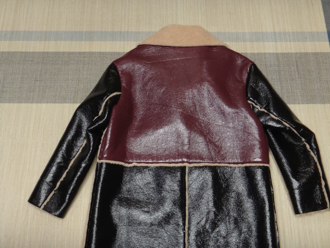 (55) BIMBA Y LOLA  빔바이롤라 에나멜 롱코트 상품이미지5