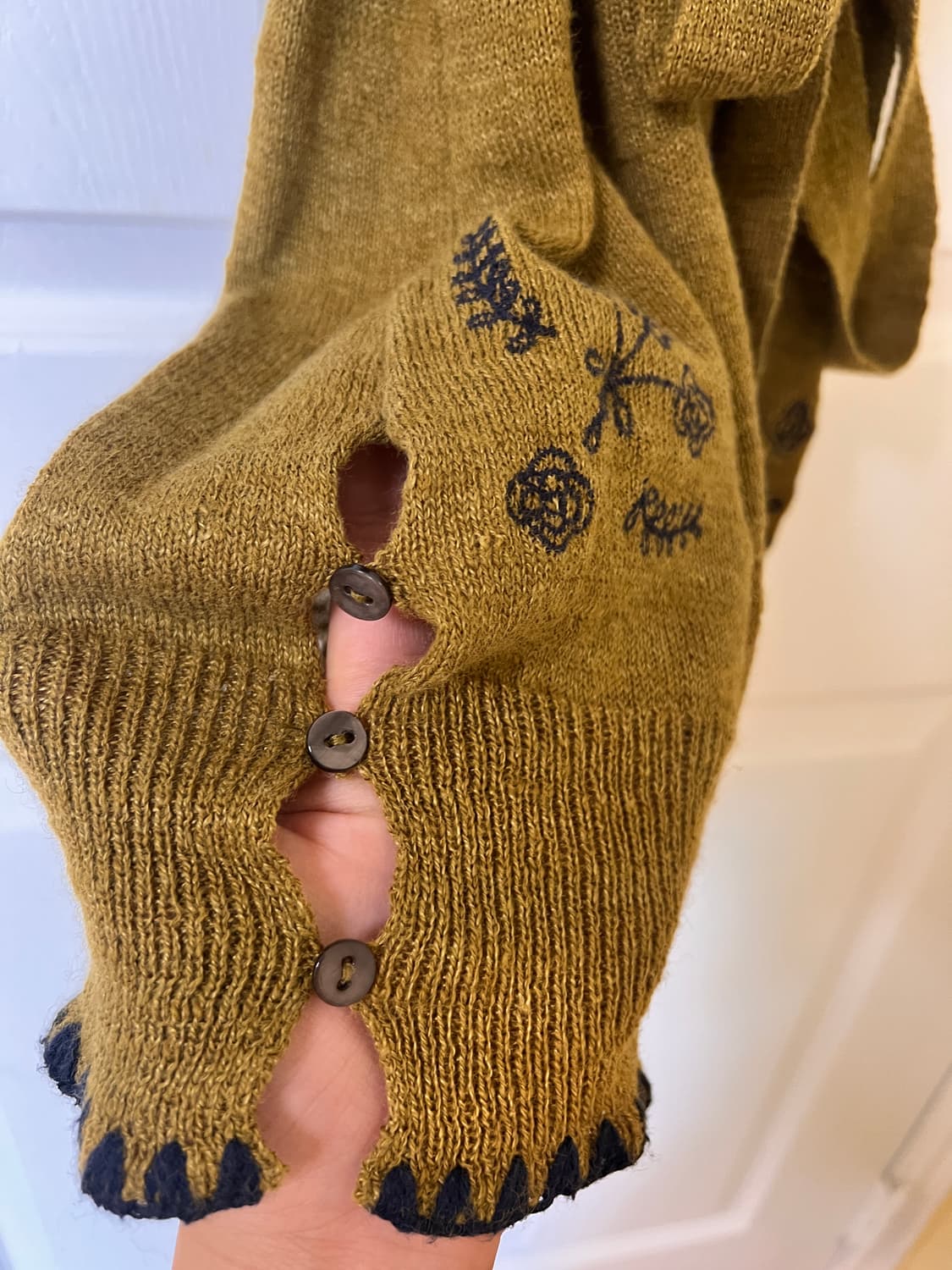 Blue 니트 드레스 상품이미지5