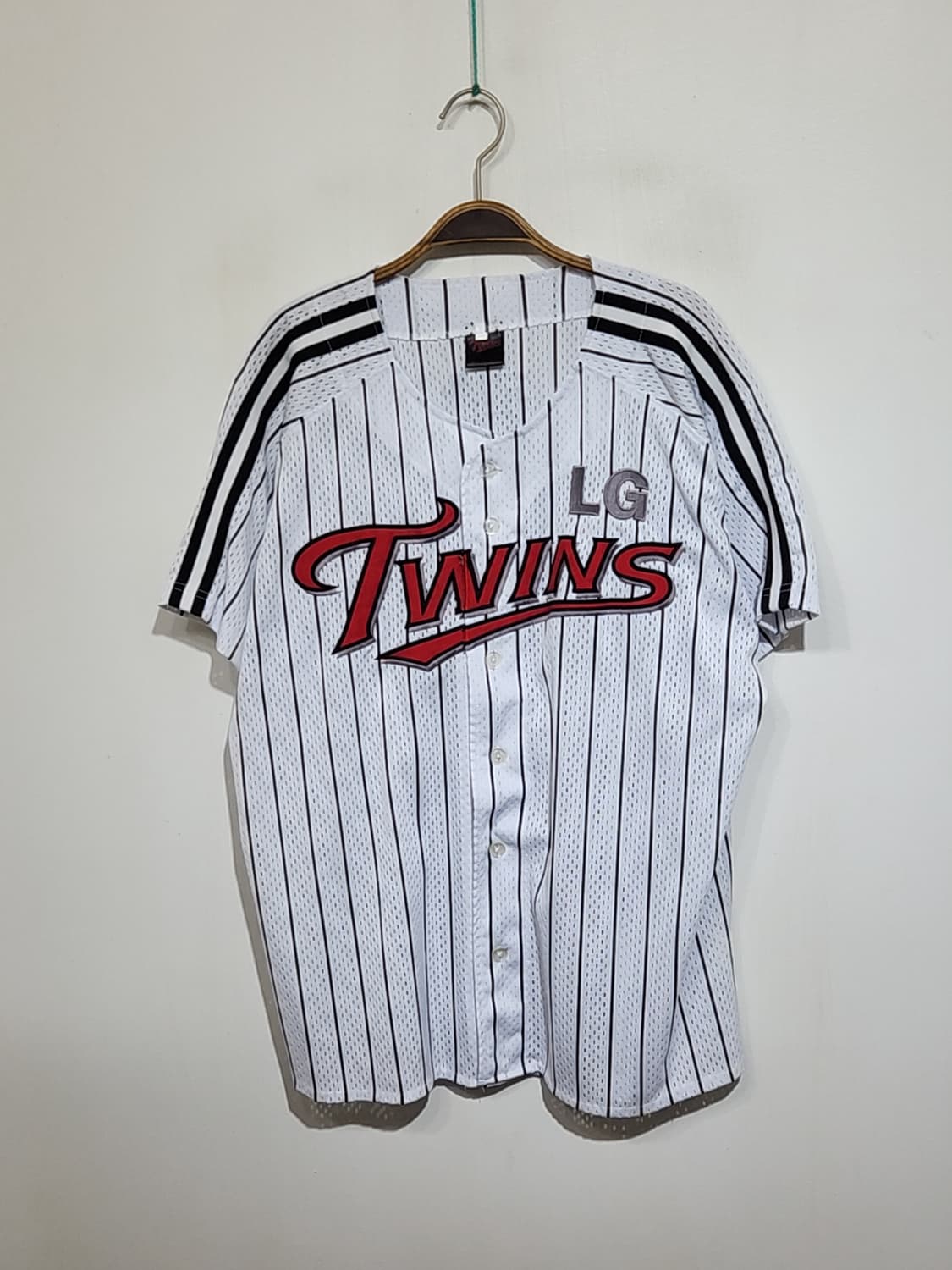 (XL) LG 트윈스 야구져지 반팔 엘지 정광태 유니폼  상품이미지1