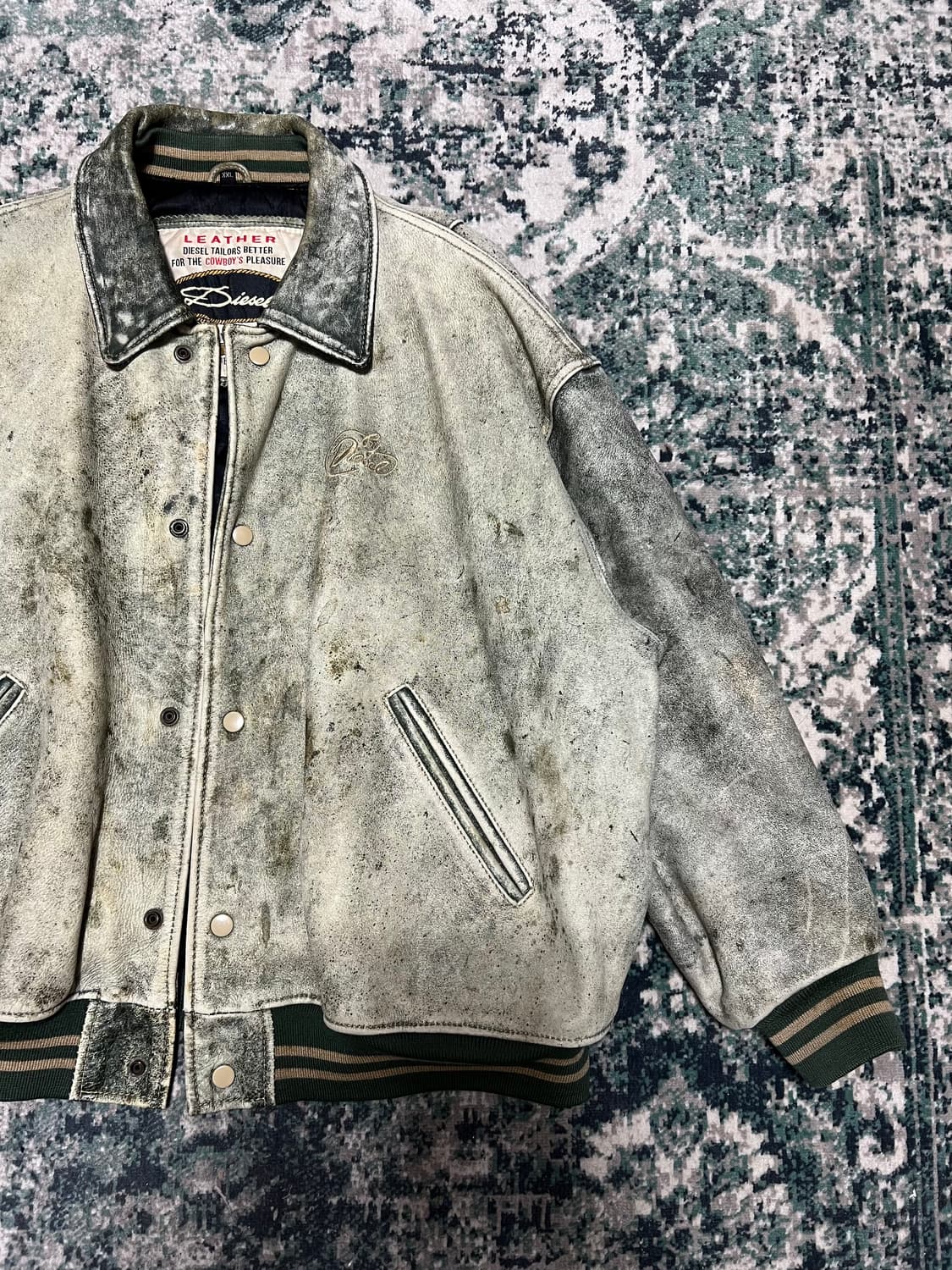 OLD DIESEL COWHIDE 디젤가죽자켓 상품이미지7