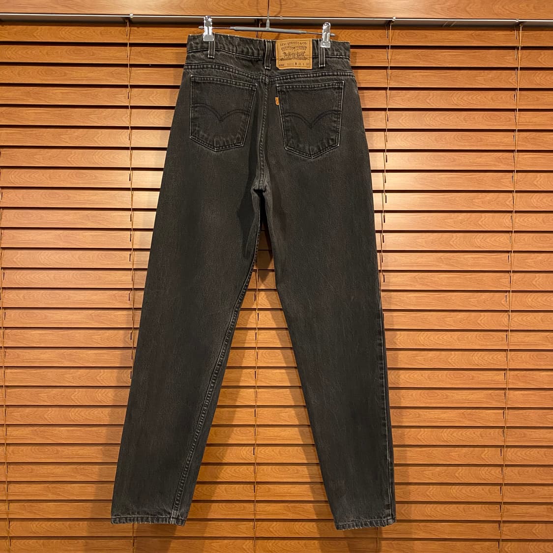 90s 빈티지 리바이스 550 흑청 상품이미지1