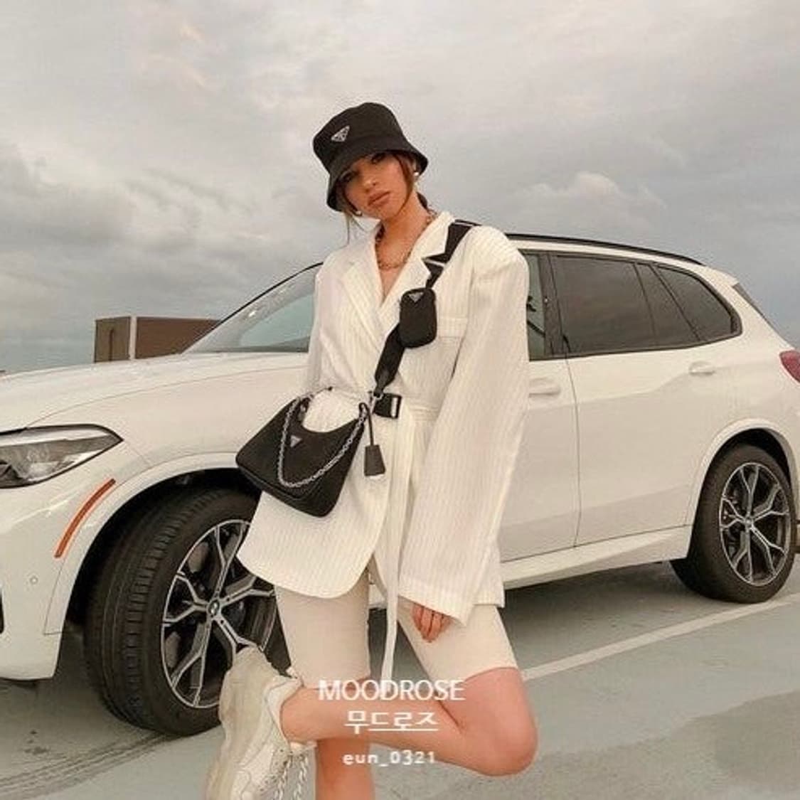 프라다 리나일론 버킷 햇 XL 상품이미지7