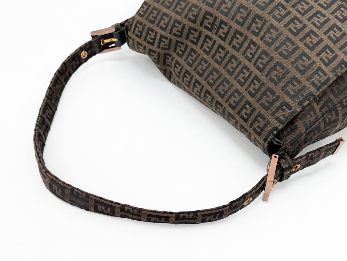 펜디 주카 캔버스 맘마 바게트백 상품이미지4