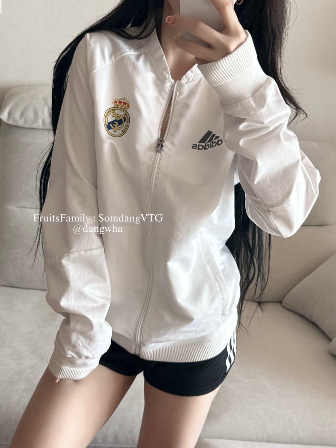 아디다스 레알마드리드 화이트 져지 상품이미지1