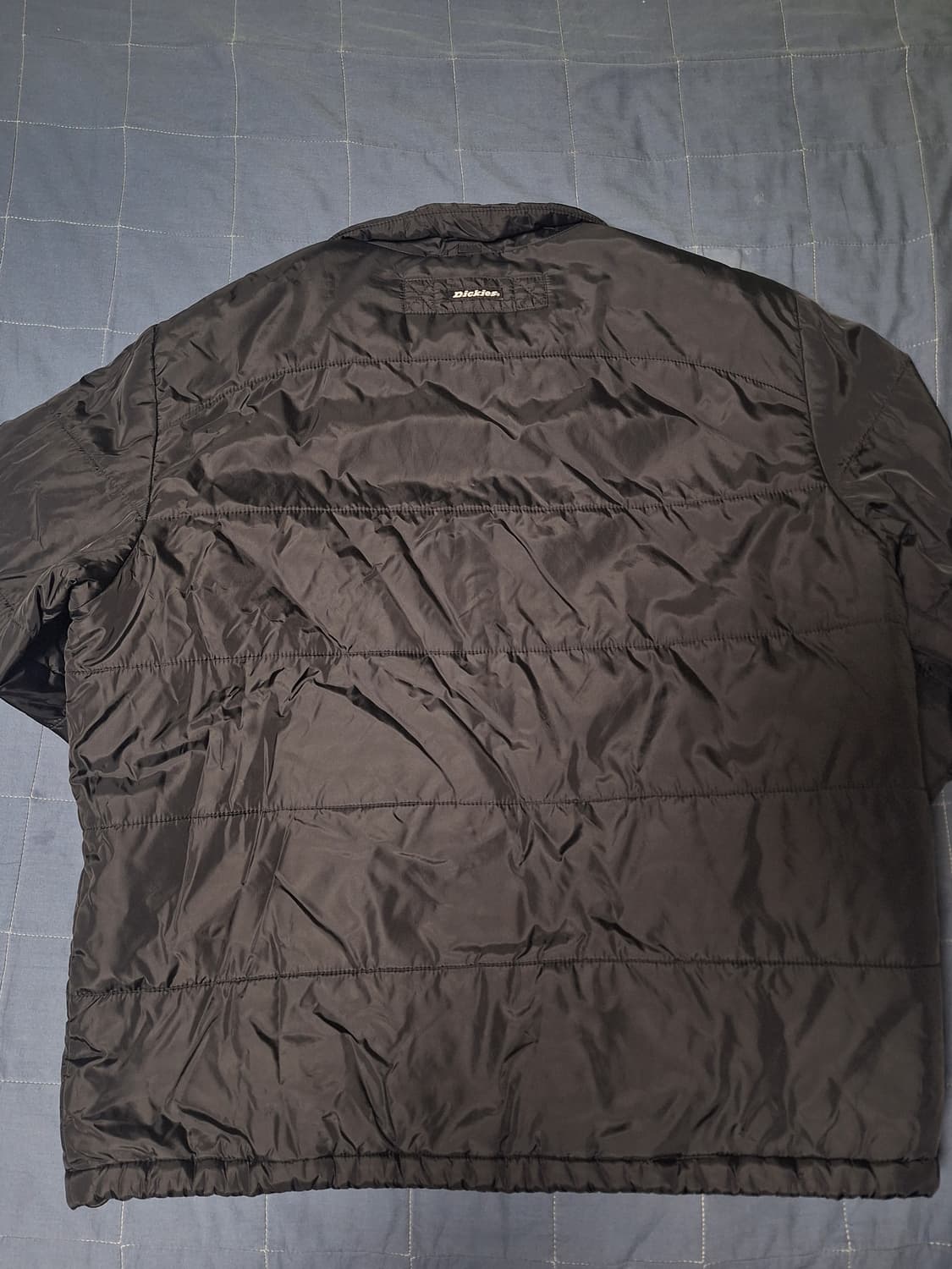 디키즈 USA 올드스쿨 경량패딩 블랙 퀼팅 자켓 상품이미지2