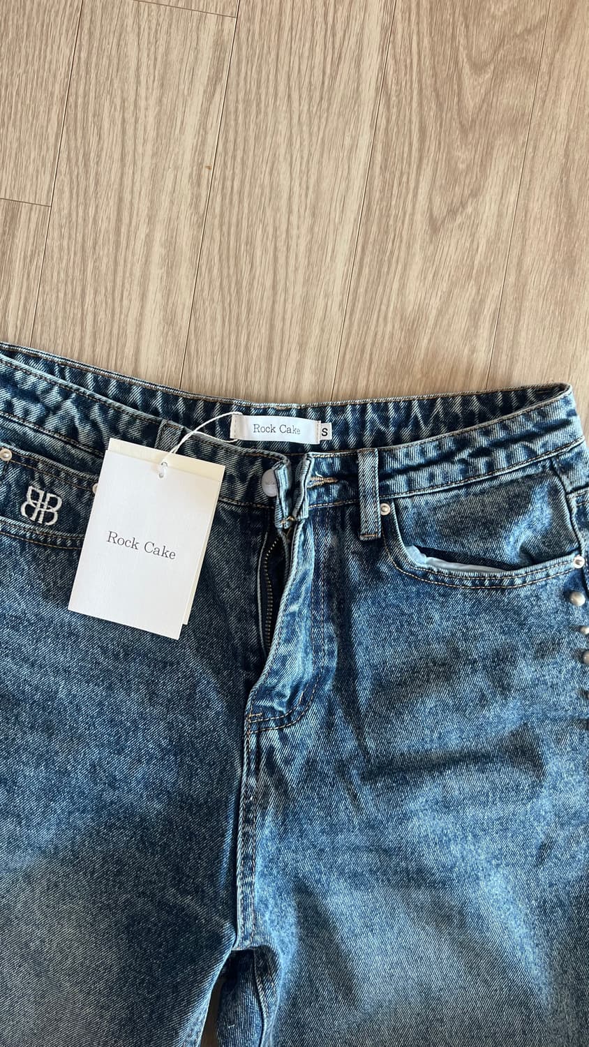 락케이크 스터드 라인 포인트 청바지 상품이미지2