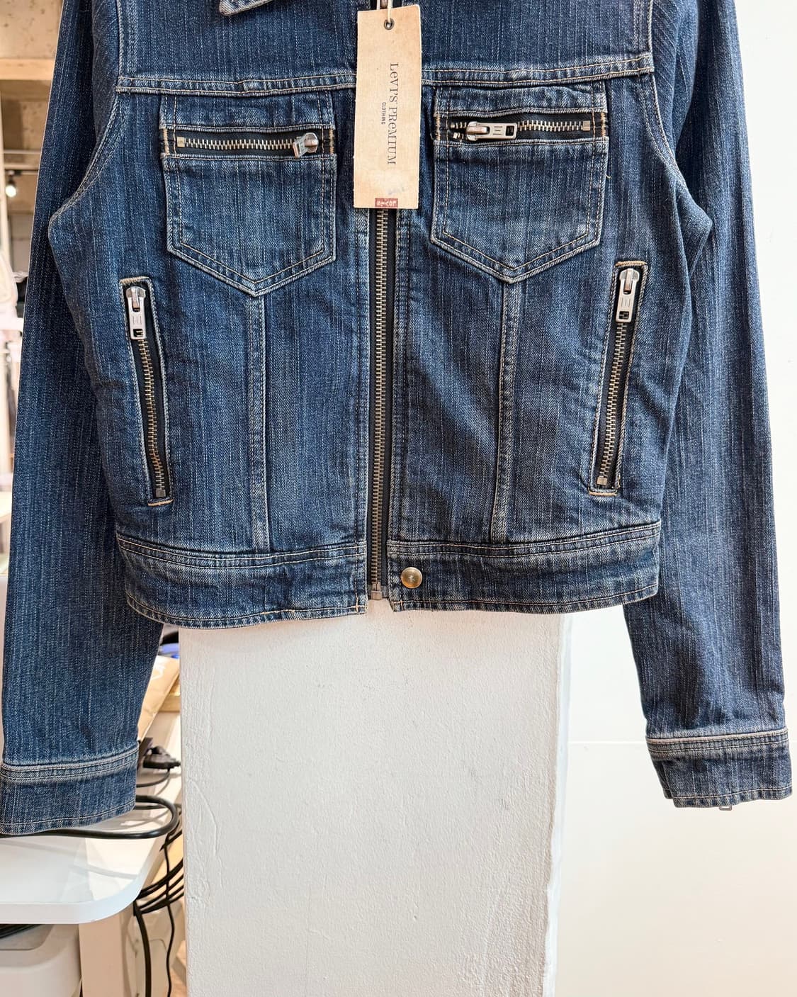 리바이스 프리미엄 크롭 데님 자켓  상품이미지6