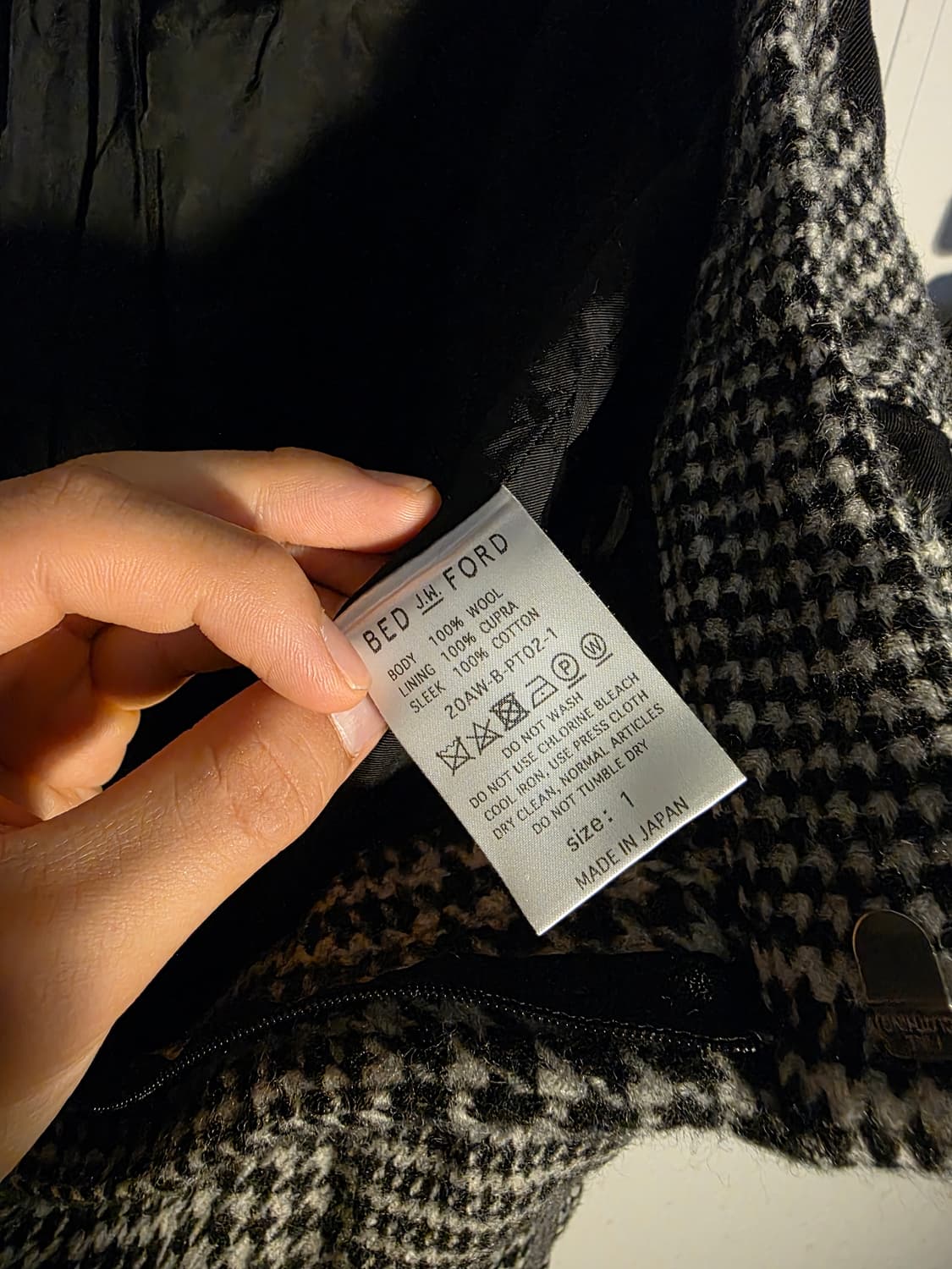 Bed j.w ford 20aw wool detail pants 상품이미지7