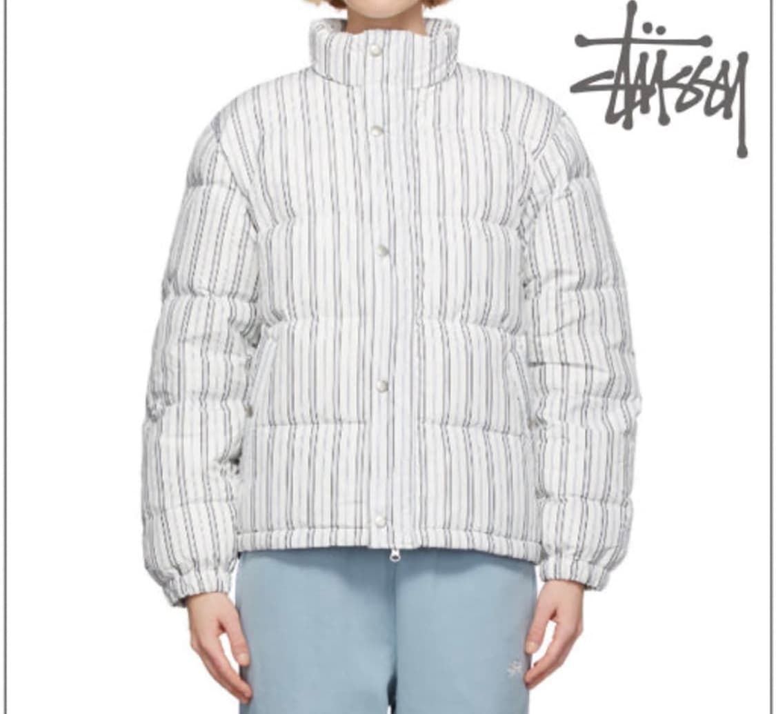 (구매글) 스투시 스트라이프 패딩 s사이즈 상품이미지1